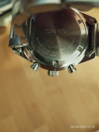 Reloj Seiko Cronógrafo Acero Inoxidable