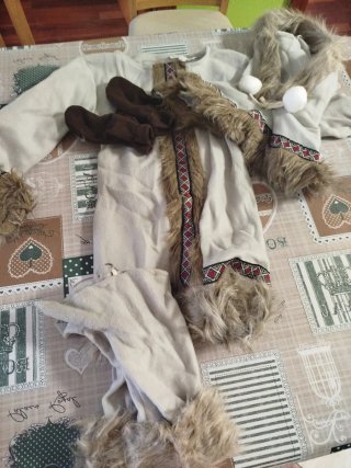Disfraz esquimal infantil