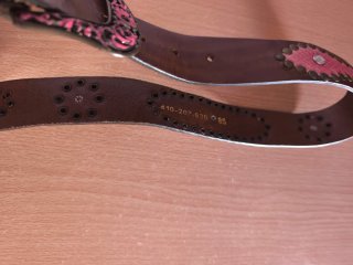 Cinturón de piel mujer 18