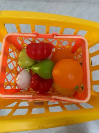 Carrito de la compra de juguete