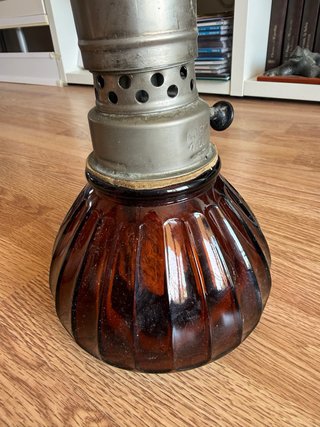 Lámpara de petróleo Quinquéo antigua