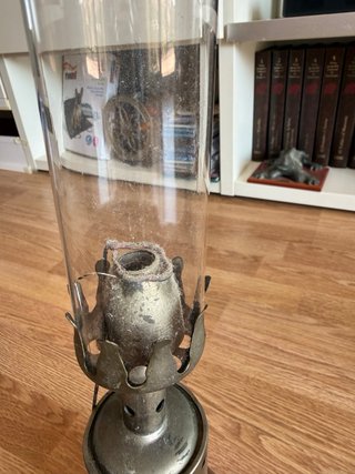 Lámpara de petróleo Quinquéo antigua