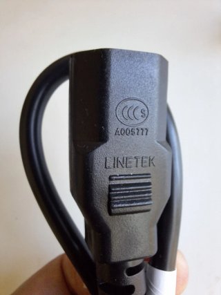 Cable de alimentación CCC 10A 250V
