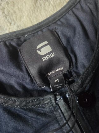 Vestido G-Star RAW azul cremallera