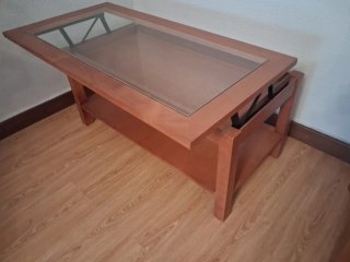 Mesa de centro elevable