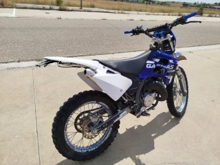 Gas Gas Enduro/Motocross Azul y Blanca