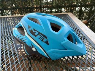Casco Bicicleta Infantil Azul MET