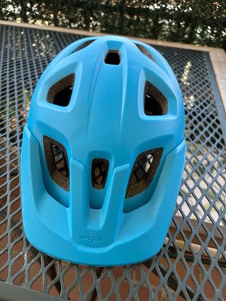 Casco Bicicleta Infantil Azul MET