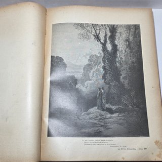 LA DIVINA COMMEDIA Dante Alighieri Illustrata 1906