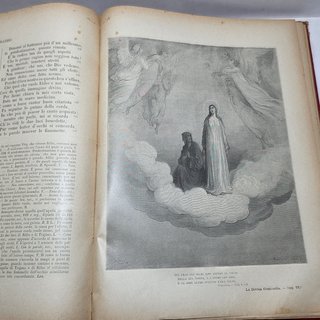 LA DIVINA COMMEDIA Dante Alighieri Illustrata 1906