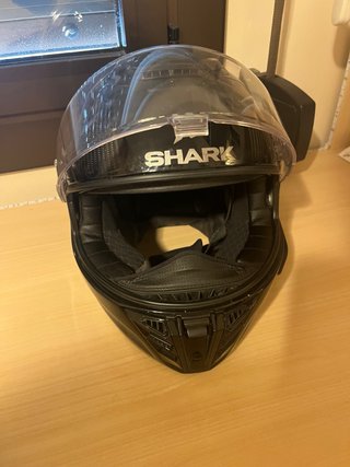 Casco Shark Spartan RS Carbon Talla S + Intercom