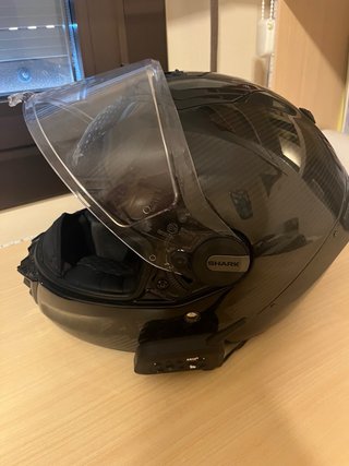 Casco Shark Spartan RS Carbon Talla S + Intercom