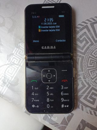 Teléfono Móvil GAMMA Negro