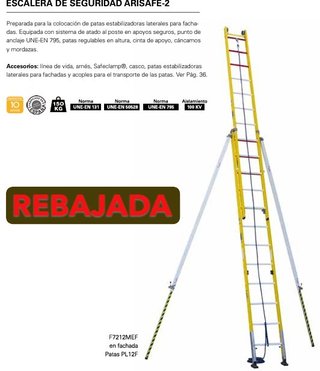 Escalera Seguridad Arizona modelo Arisafe-2