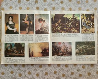 ALBUM CROMOS COMPLETO MUNDO PINTURA DIFUSORA 1967