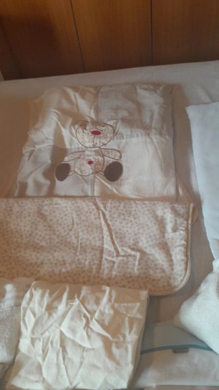 Ropa para cuna de 75 × 50 cm: