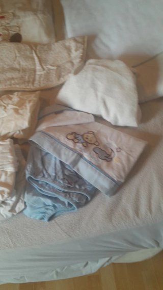 Ropa para cuna de 75 × 50 cm: