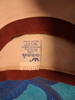 Camiseta Adidas Vintage Beige Talla M