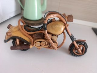 Moto Artesanal Madera