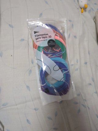 Lápiz 3D con filamentos