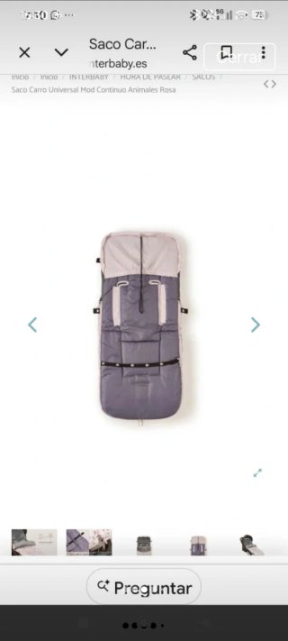Saco para carrito de bebé