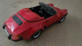 Porche 911 Speedster de colección rojo