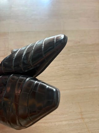 Mocasines Massimo Dutti piel negros
