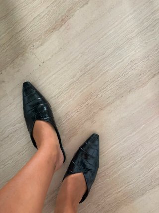 Mocasines Massimo Dutti piel negros