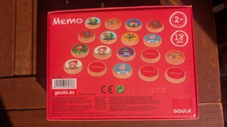 Juego de mesa Memo Caperucita Roja Goula
