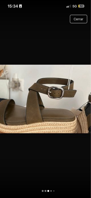 Sandalias Parfois verde
