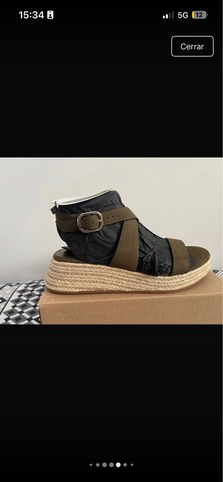 Sandalias Parfois verde