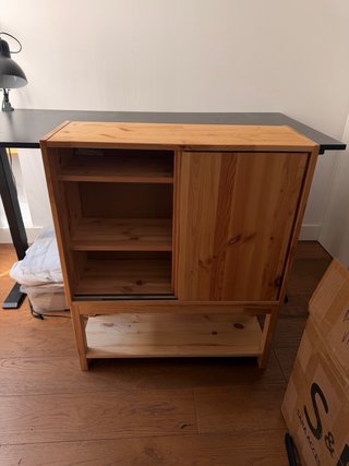 IKEA IVAR – Armario de pino macizo con puertas cor