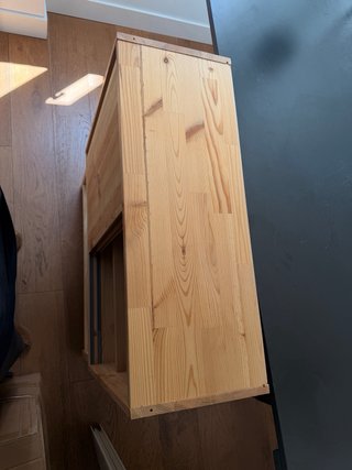 IKEA IVAR – Armario de pino macizo con puertas cor