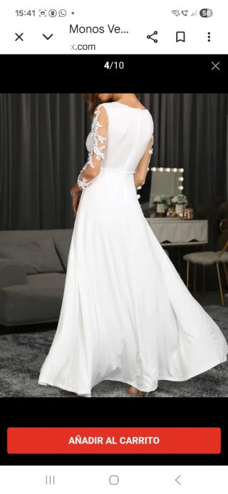 Vestido de Novia Blanco