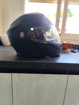 Casco Moto Modular Jeb's Negro