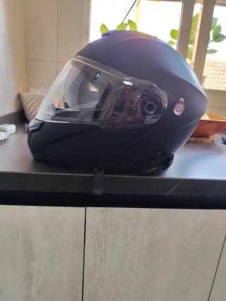 Casco Moto Modular Jeb's Negro