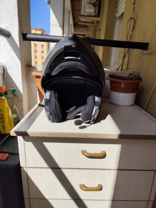 Casco Moto Modular Jeb's Negro