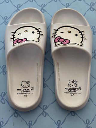 Sandalias Hello Kitty Blancas Talla 37 (4/5 UK)