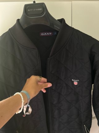 Cazadora Gant Negra Talla L