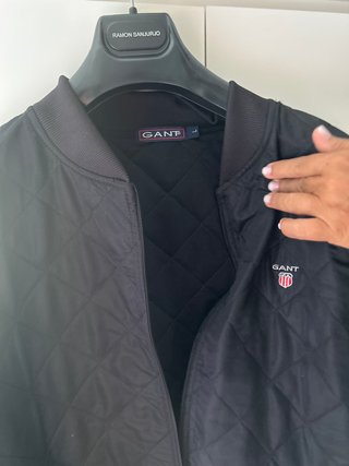 Cazadora Gant Negra Talla L