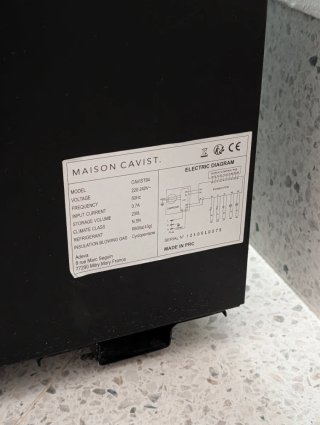 Vinoteca CAVIST 84 botellas CAVC84