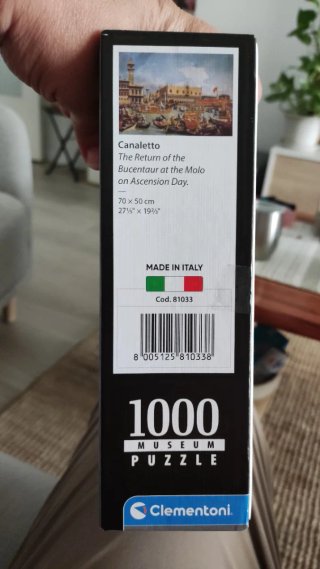 Puzzle 1000 piezas Clementoni Museum