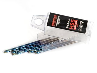 Brocas HSS Cobalto 4.2mm (5 uds)