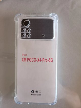 Funda transparente para Xiaomi Poco X4 Pro 5G