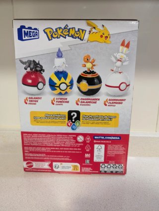 Mega Construx Pokémon Fire-Type Trainer Team
