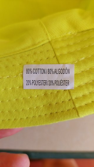 Sombrero bucket Idealista amarillo