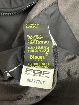 Blauer USA Giubbotto Uomo XL Nero Nylon Florida