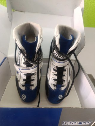 Scarpe Sparco Go Kart Blu/Bianco