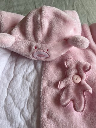 Buzo bebé rosa osito Doña Carmen