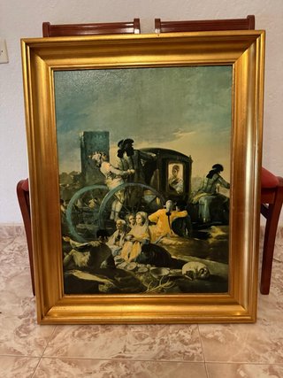 Cuadro El cacharrero Fco. de Goya